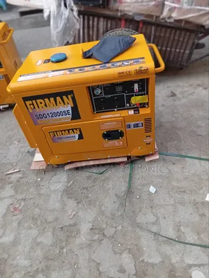 Original Fireman 10kva Sound‐Proof Generator – Flame‐Ready