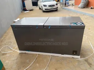 Brand New Hisense 500 Liters ,Silver,Double Door,R600 Gas.
