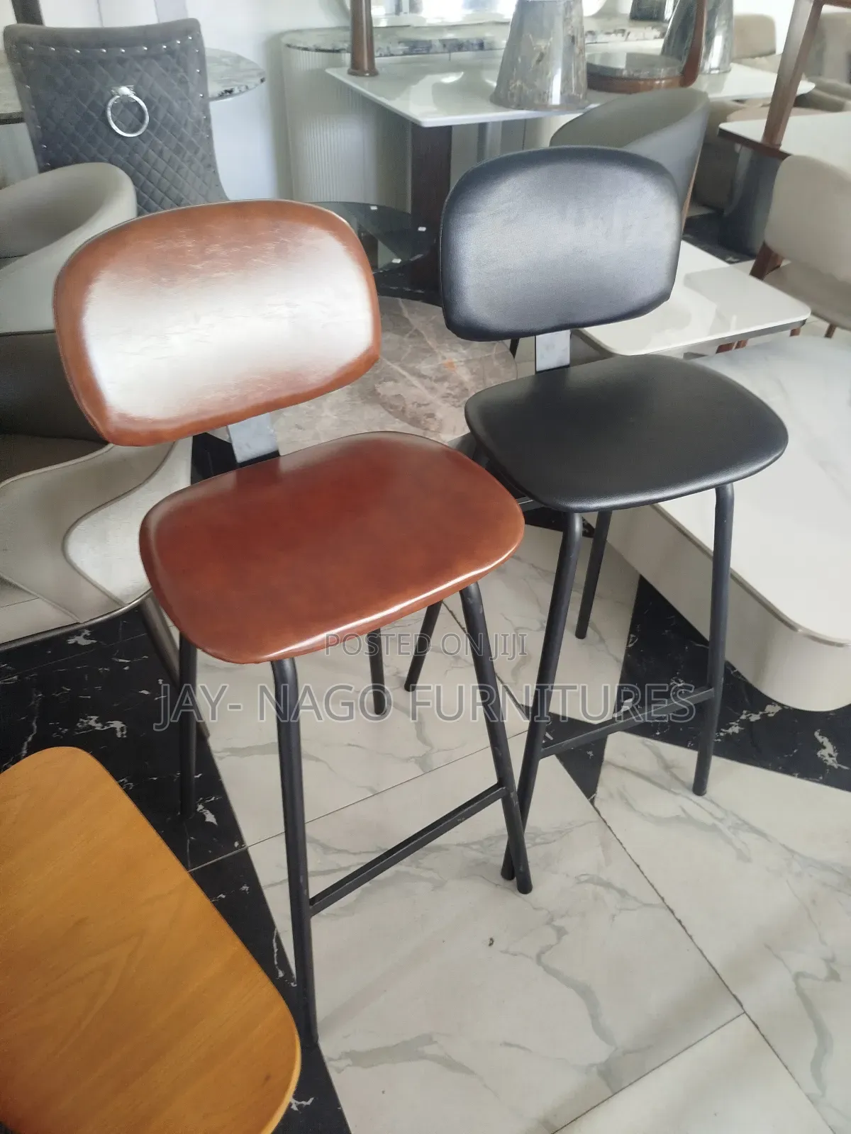 Pure Leather Highly Quality Bar Stools