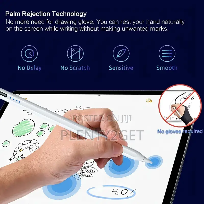 Universal Smart Stylus Pen, Compatible With Android Ios, Rechargeabl