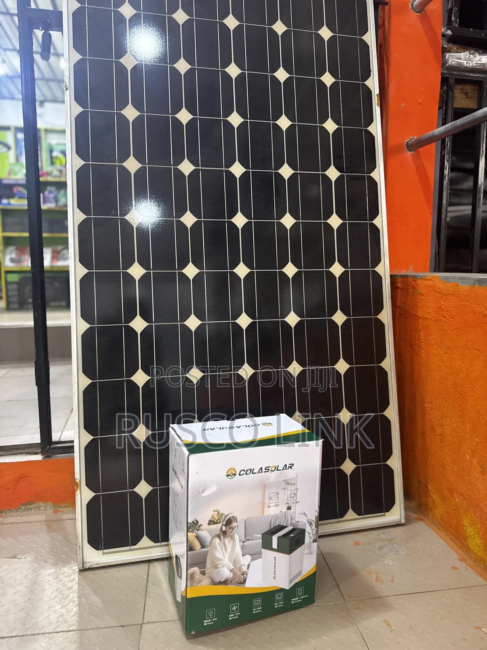 1000 Watts Cola Solar Generator