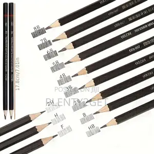 12pcs Art Drawing Pencil Set With Mixed Lead Refills