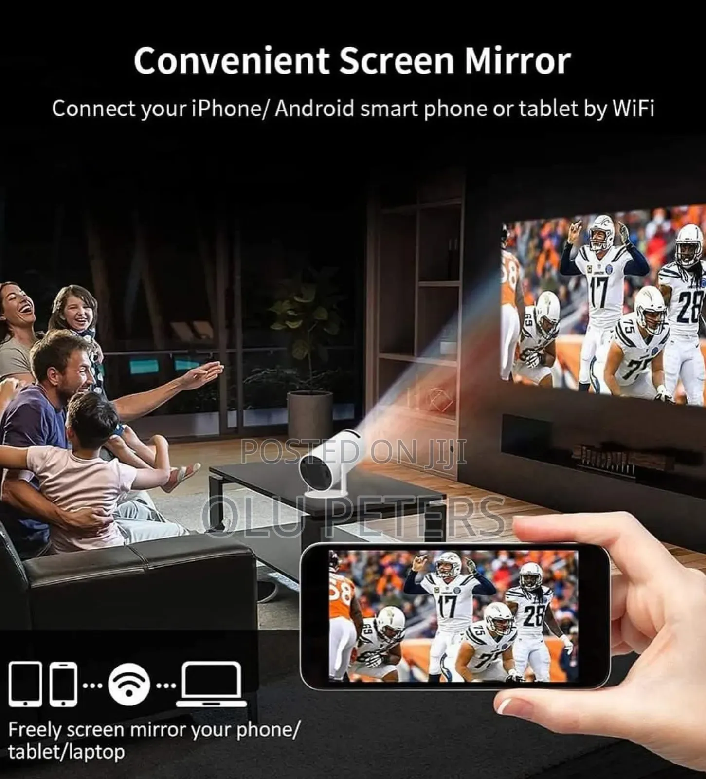 Game Projector 2 in 1 Professional