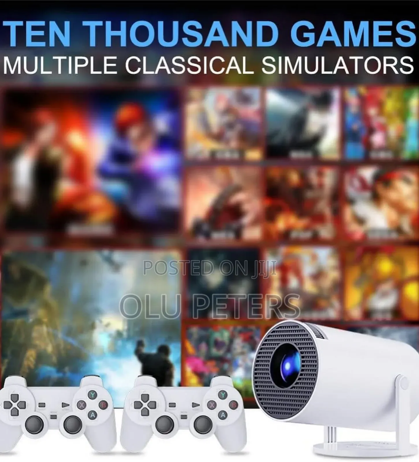 Game Projector 2 in 1 Professional