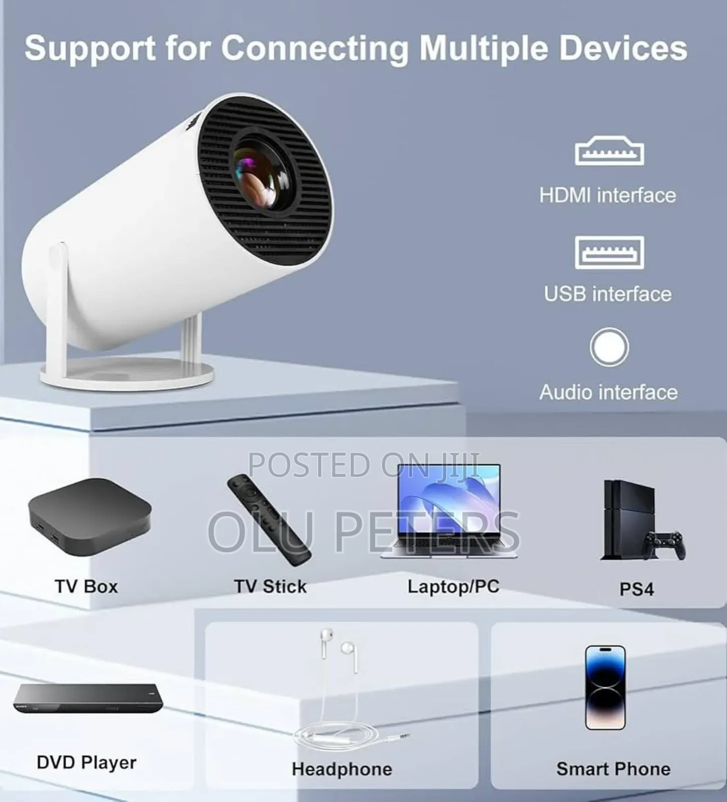 Game Projector 2 in 1 Professional