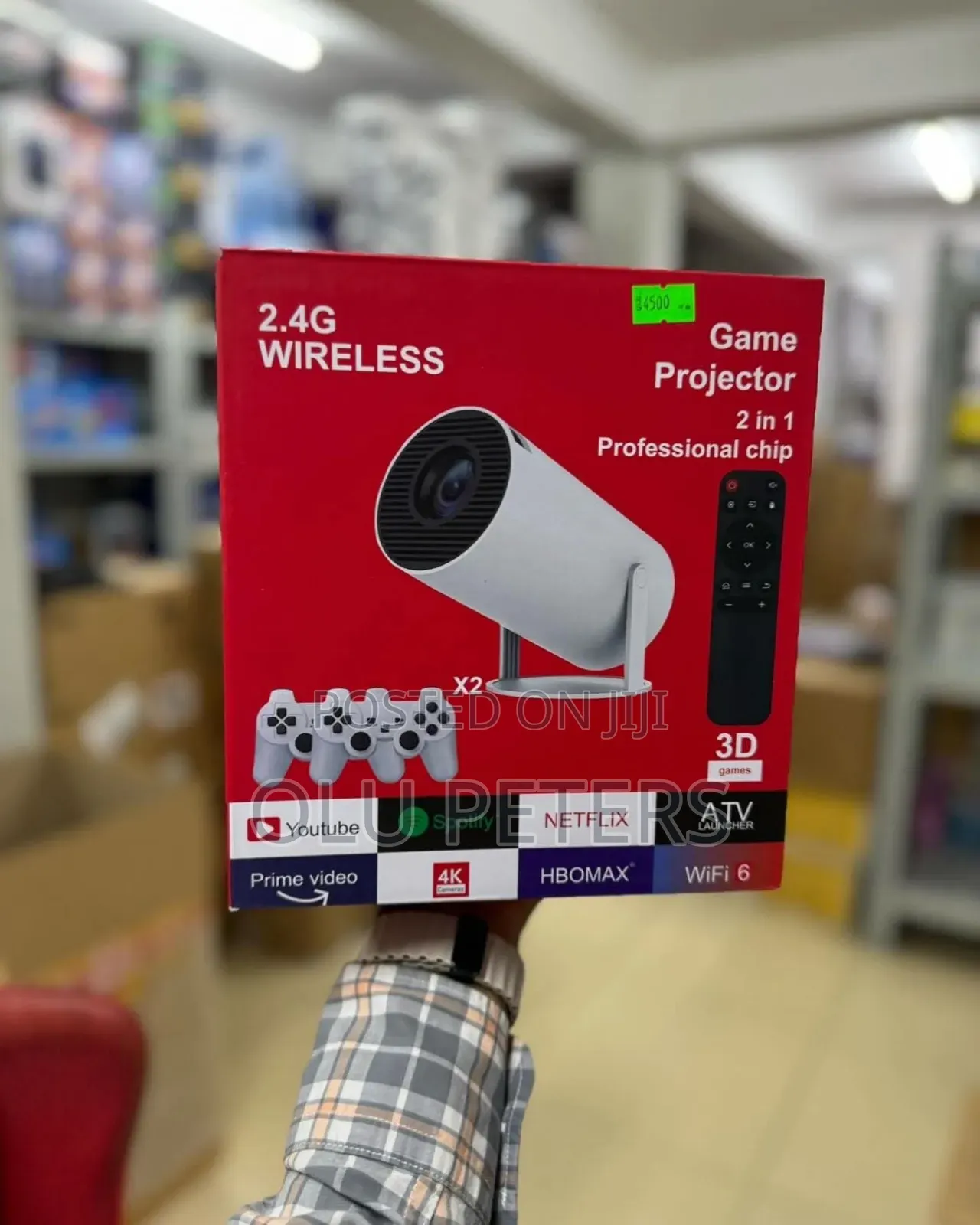 Game Projector 2 in 1 Professional