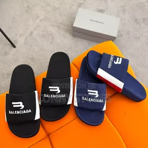 High Balenciaga Slides