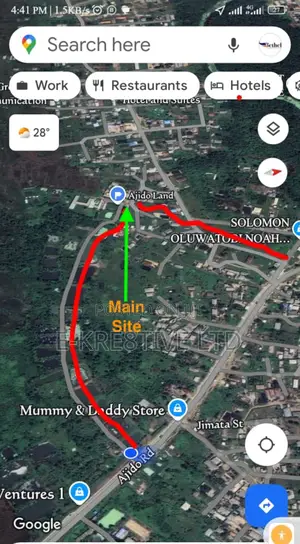 2 Plots of Land at Ajido Along Whispering Palmwhispering Palms Resort