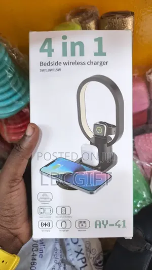 Multipurpose Wireless Charger With Lamp (Wholesales Only)