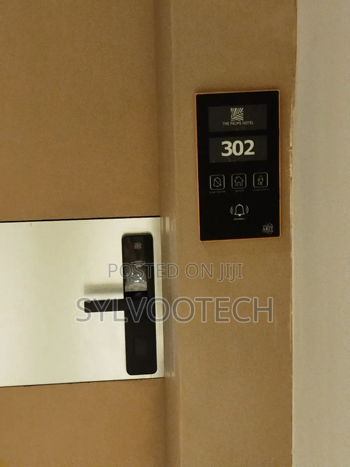 Room Plate Number and Hotel Lock