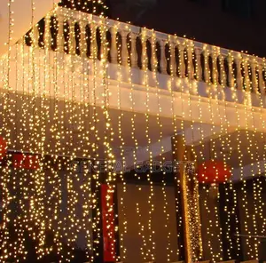 Christmas Droplight 3m by 3m (Gold Color )