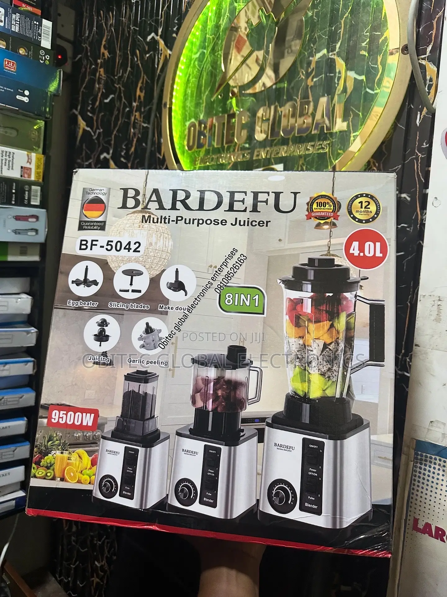 Bardefu 8in1 Blender Copper Coil