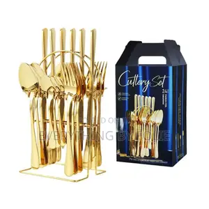 24pcs Gold Spoon