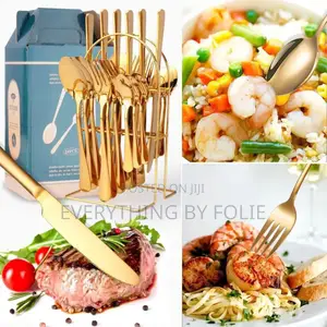 24pcs Gold Spoon