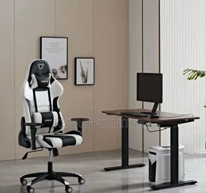 Adjustable Height Desk With Chair