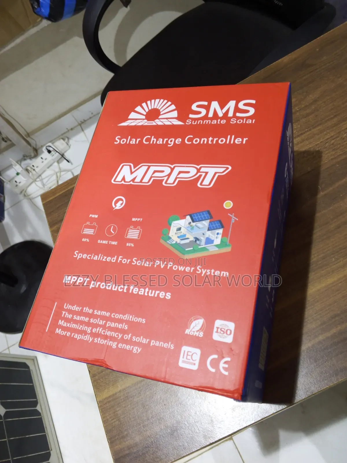 60a 12/24/36/48v SMS MPPT Controller