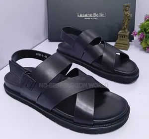 Men's Leather Italian Sandals