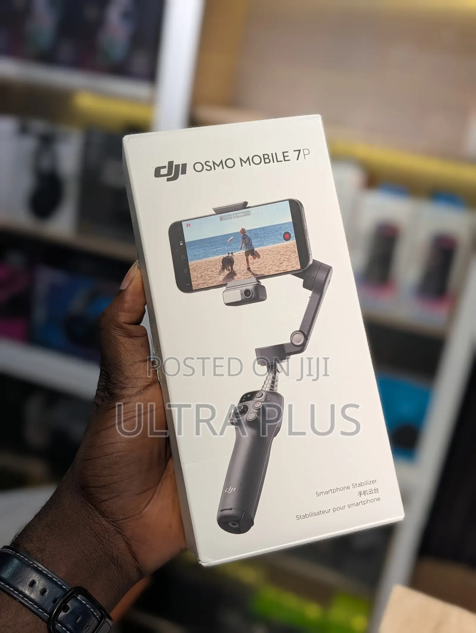 Dji Osmo Mobile 7p Gimbal Stabilizer For Smartphone 3-axis