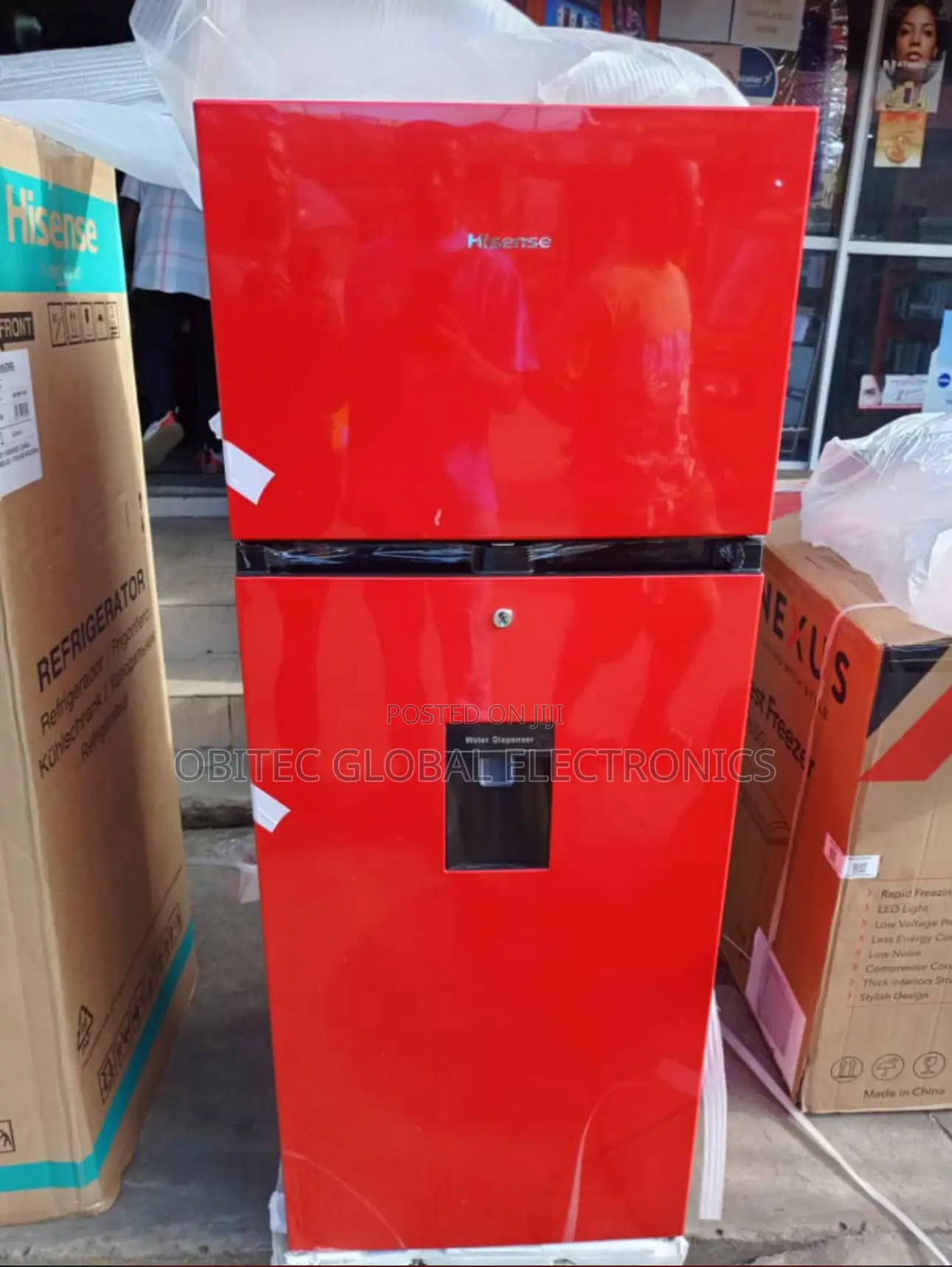 Hisense 205l Double Door Fridge