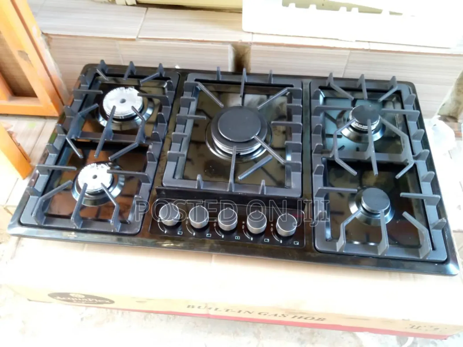Five 5-Burner Ignition Table Gas