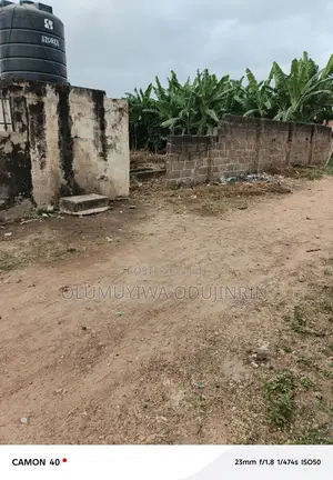 60/70 Land With Foundation at Mafikuyomi Wakajaye Ibadan