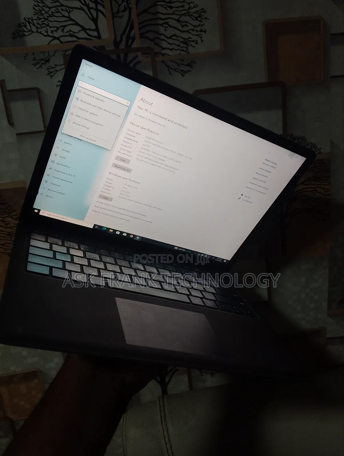 Laptop Microsoft Surface Laptop 2 16GB Intel Core I7 SSD 512GB