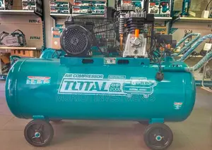 200l Industria Air Compressor 4hp 3kw Belt-Driven Durable Copper Motor