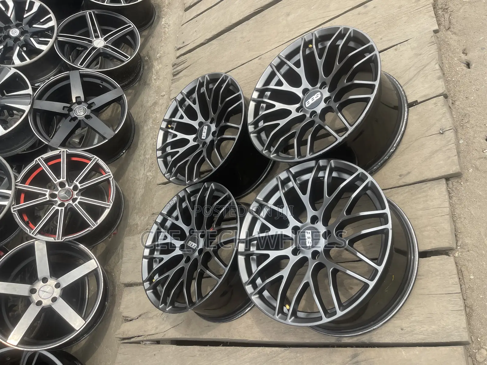 18-inch”” Bbs Front And Back For Rays