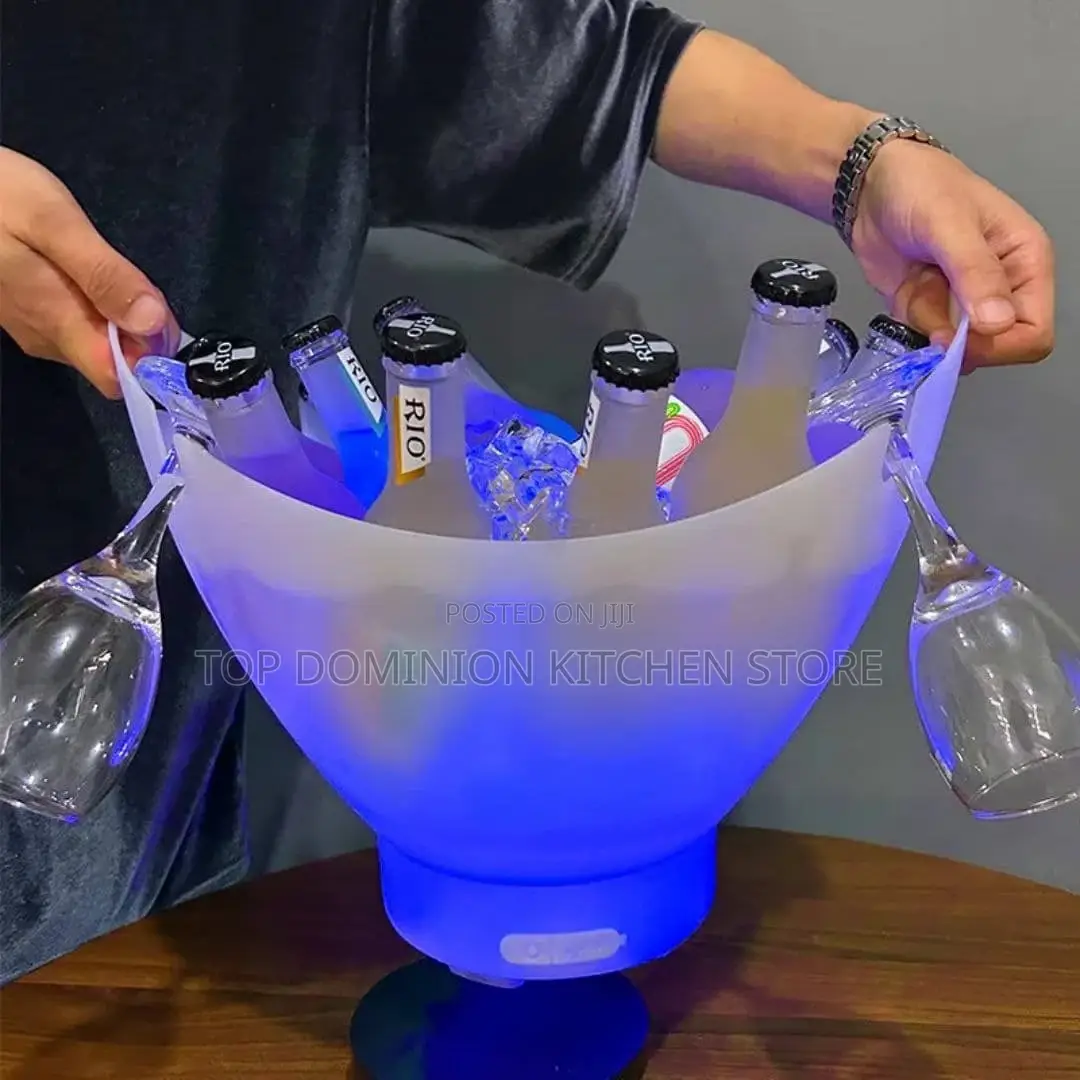 Bluetooth Speaker Led Transparent Plastic Bowl