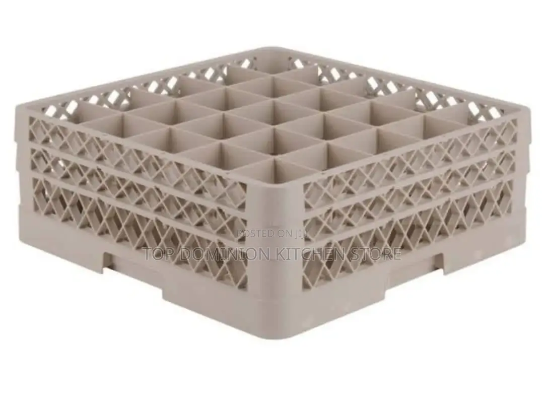 Glass Cup Storage Rack/Crate