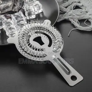 Stainless Steel Bar Ice Strainer for Shaker