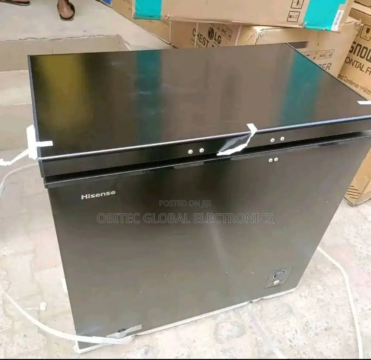 Hisense 189l Black Chest Freezer