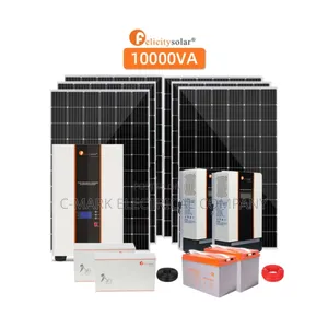 Complete on Off-Grid Solar Energy System 5kva,17.,20kw51.2v for Home