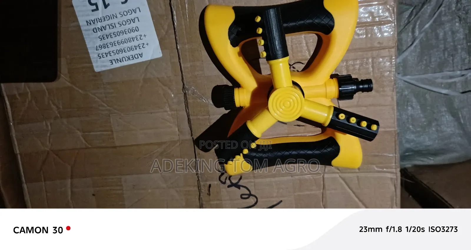 Automatic 360° Water Sprinkler