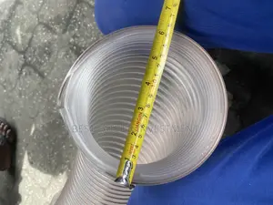 6” Heat Resistance Vacuum Wire Hose 10 Meters