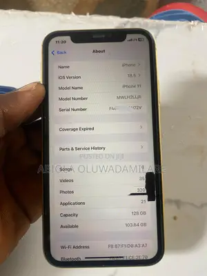 Apple iPhone 11 128 GB Yellow