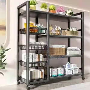 Multi-Purpose Movable Storage Rack