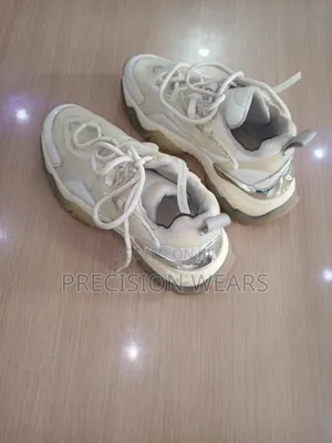 White Beau Today Chunky Sneakers Women Synthetic Leather.