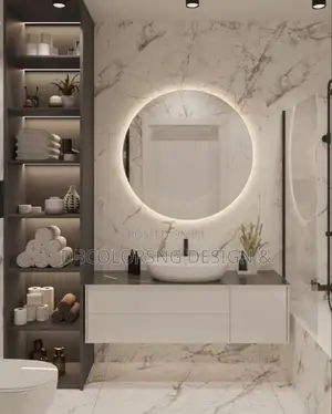 Premium Bathroom Decor With Modern Finishing in Lagos