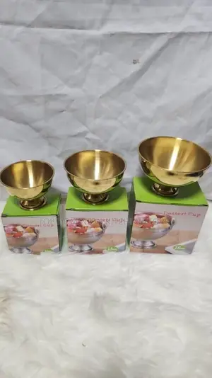 Stainless Steel Golden Bowl