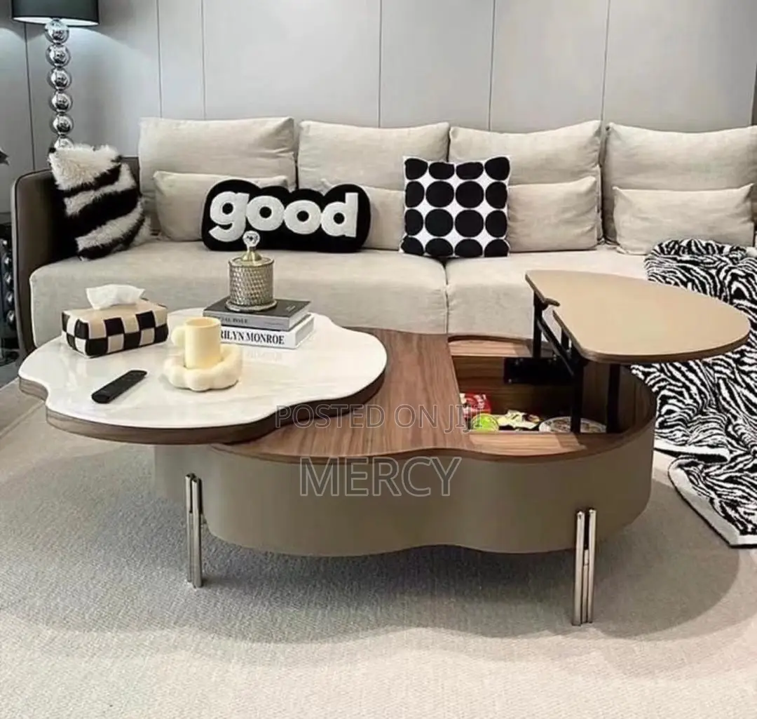 Extendable Center Table With Storage