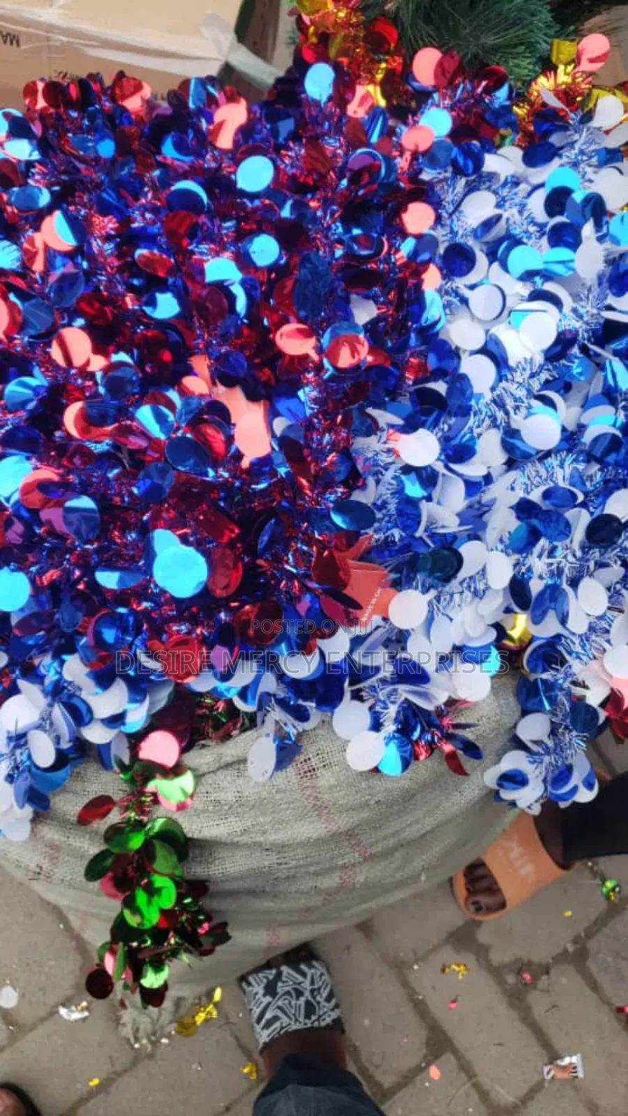 Tinsel for Decorations