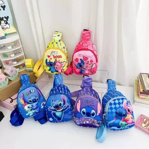 Stitch + Friends Cartoon Fashionable Boys Girls Crossbody Bag