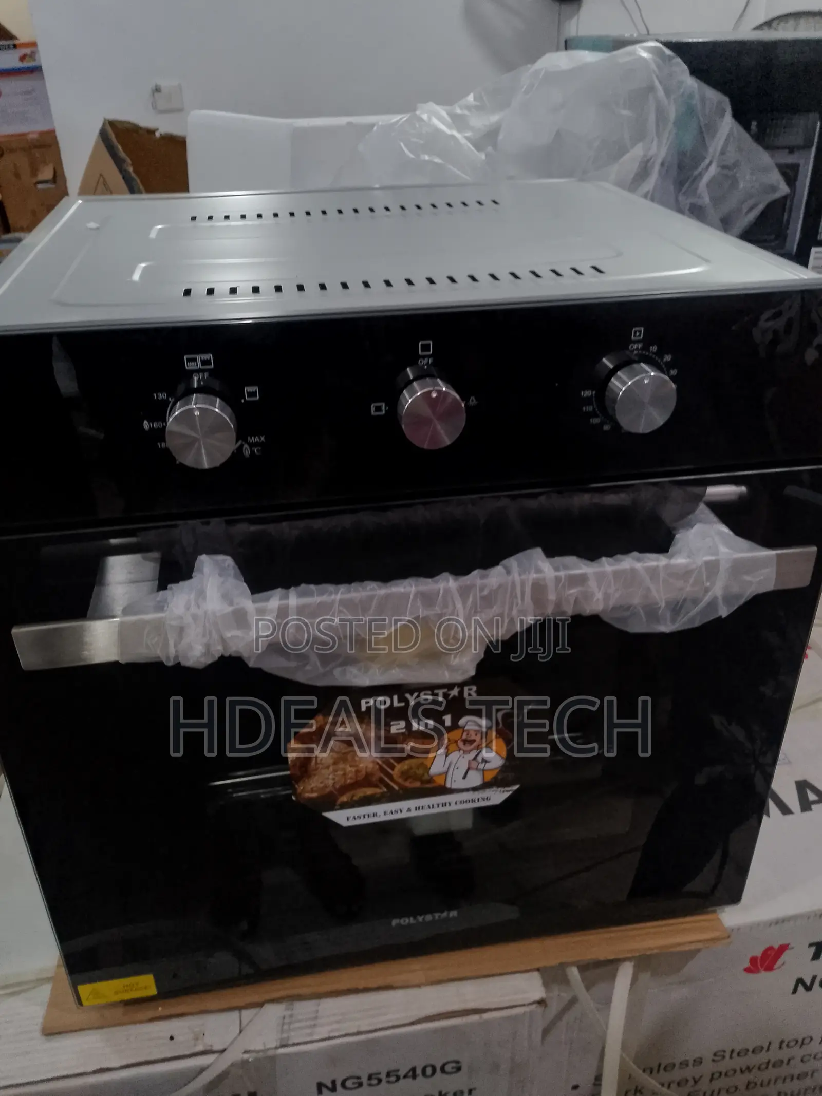 Polystar Dual Power Gas Electric Oven