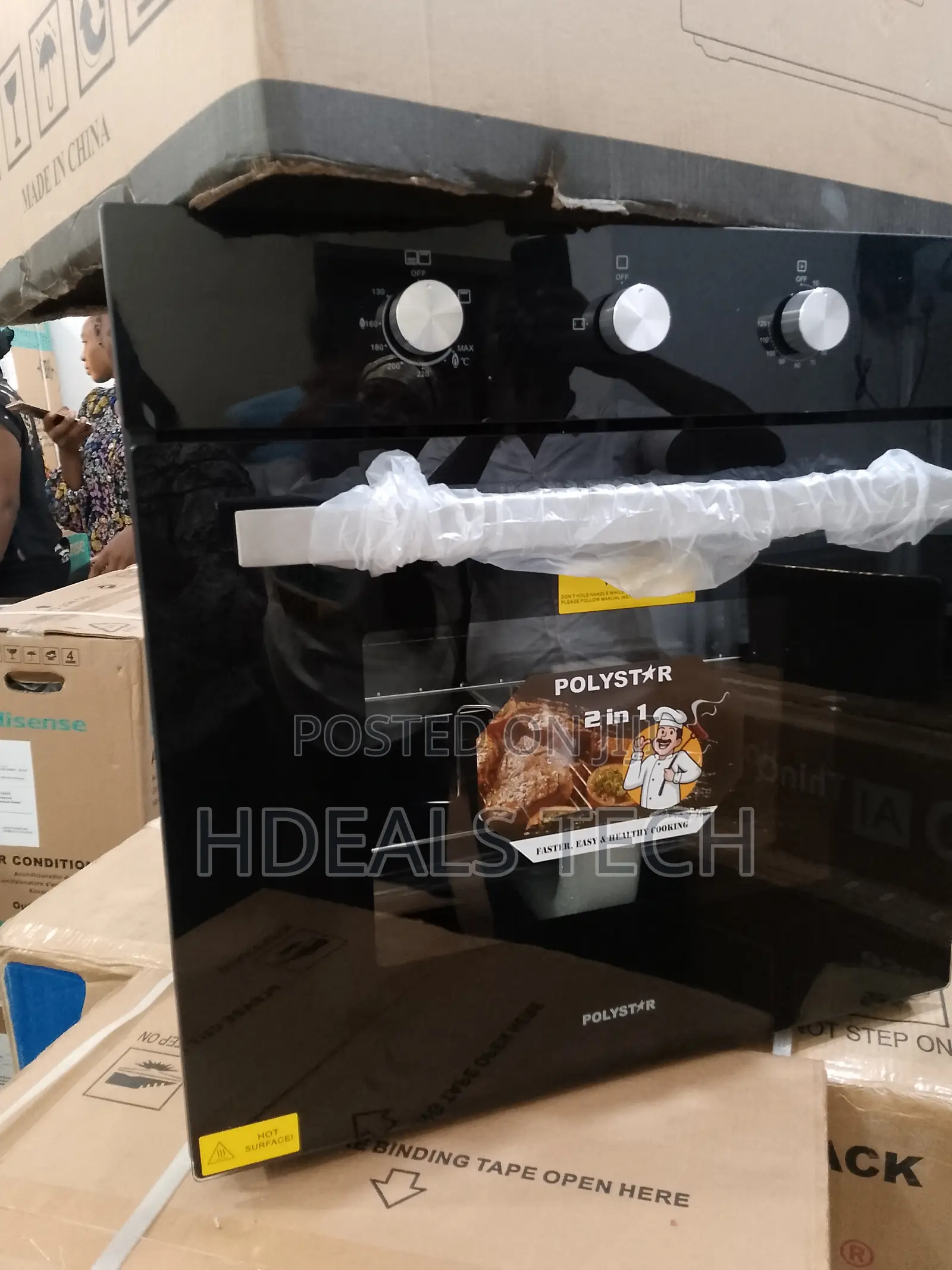 Polystar Homechef Gas Electric Oven