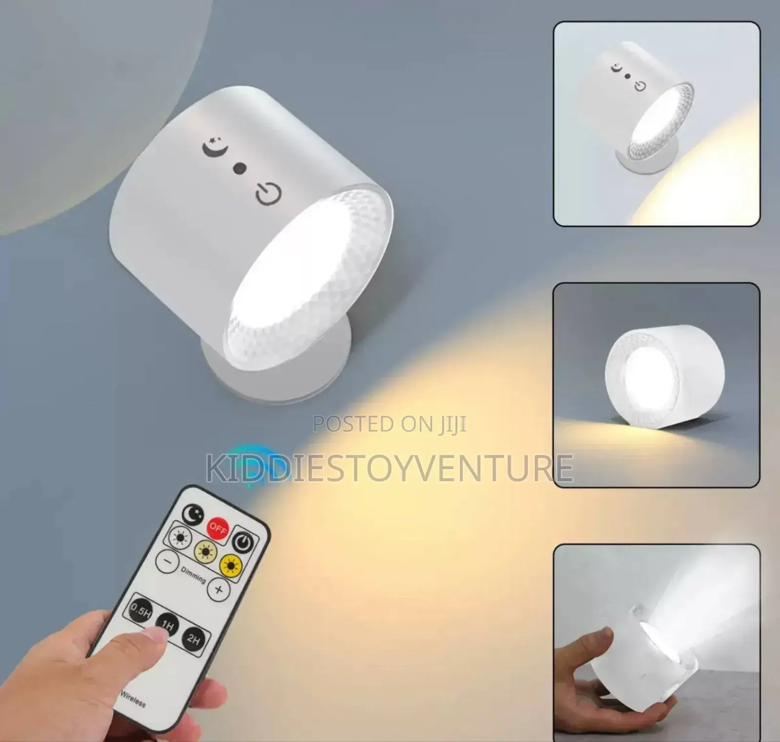 Led Wall Lamp Touch Control Ir Remote 360 Rotatable Usb Recharge