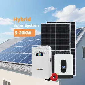 For 3kw-20kw Complete Off-Grid Solar Kit With MPPT Lithium Ion Battery