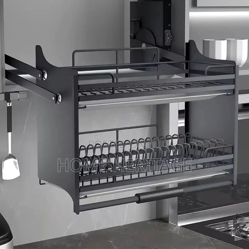 Pull Down Plate Rack
