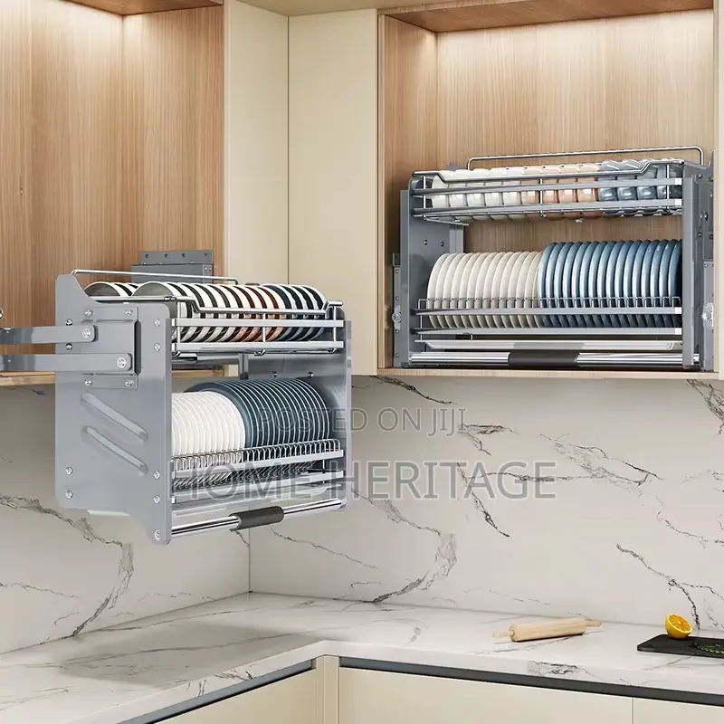 Pull Down Plate Rack