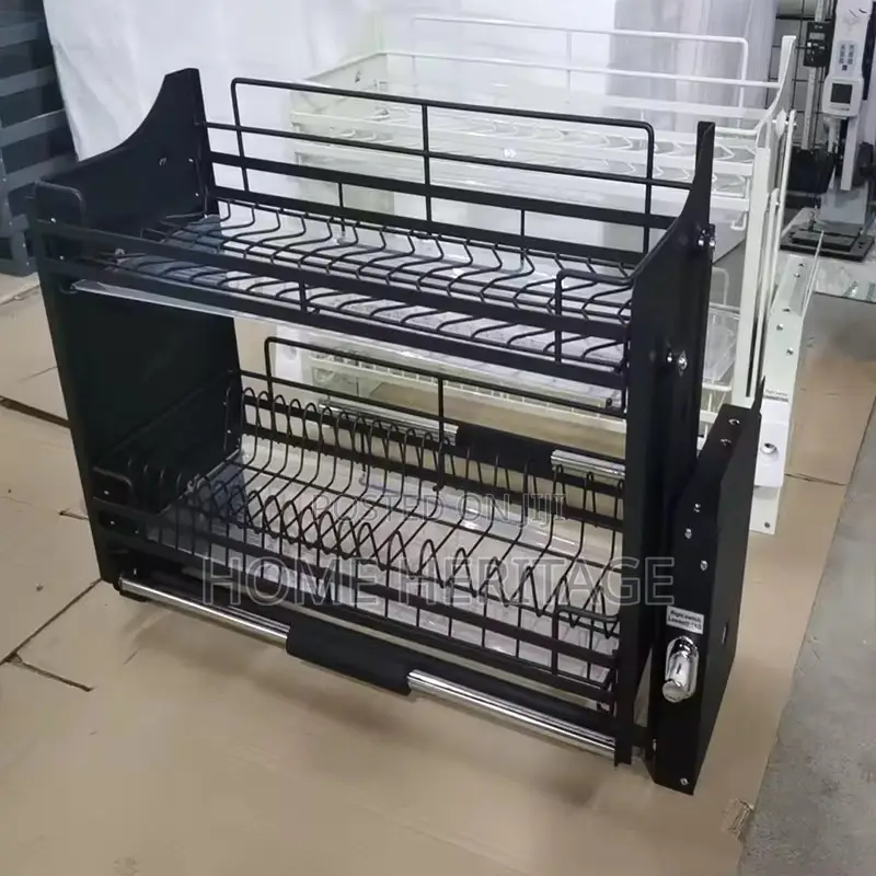 Pull Down Plate Rack